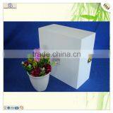 Decorating Lighted Plain Craft Wooden Pen Box thumbnail-6