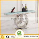 F413 Stainless Steel Modern Furniture Guangdong Xinqing Console Table thumbnail-1