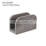 Handmade Hotel Decoration Plain Concrete Christmas Napkin Holders thumbnail-1