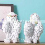 Resin White Baby Praying Angel Figurine thumbnail-3