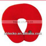 High Quality U Shape Neck Pillow With Button to Fix