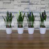 Plastic Hyacinth Flower Bonsai for Home and Commercial Decoation thumbnail-6