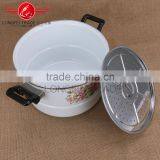 5pcs New Enamel Lid Enamel Steam Pot/coated Cast Iron Cookware Wholesale thumbnail-5