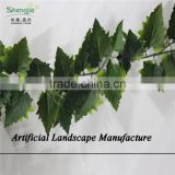 SJZJN 2566 Artificial wall hanging leaves,hot sale artificial leaves on sale