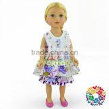 Wholesale Price American Girl Doll Accessories American Girl Doll Dress 18" Doll Clothes Cotton Ruffle Outfits thumbnail-2