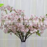 GNW BLB-CH1605013 Best Choice Wholesale Pink Short Stem Cherry Blossom Branche for Sale thumbnail-2