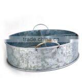 Chinese Factory Many Different Size Metal Food Tray, Round Cheap Metal Tray thumbnail-5