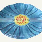 Lotus Flower Round Melamine Plate thumbnail-1