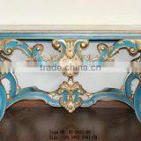 French Style Resin Console Table With Marble Top ME-0431-01 thumbnail-5