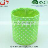 With Polka Dot Printing Decorative Fabric Flower Pot Covers thumbnail-2