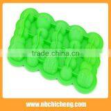 High Quality Cheaper Price Colorful Design Silicone Ice Cube Mould,The Caterpillar, Ice Cube Tray. thumbnail-3