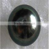 Grade AAA 10-11mm Black Round Tahitian Loose Pearls thumbnail-1