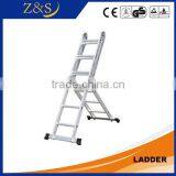Extension Agility Super Folding Telescopic Aluminium Adjustable Steel Folding Step Ladder thumbnail-1