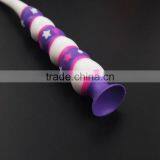 Personalized Toothbrush for Kids Round Handle With Sucker Bottom Teeth Care for Children thumbnail-6