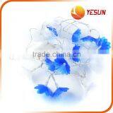 PVC String Lights ,Outside String Lights,Flower String Lights thumbnail-2