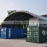 Double Trussed Container Shelter , Portable Storage Shelter , Warehouse Tent thumbnail-1