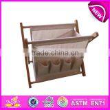 2015 Beautiful Wooden Storage Box,mini Folding Storage Box,high Quality Best Seller Wooden Toy Storage Box W08C087 thumbnail-2