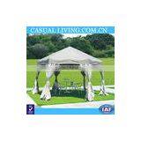 Outdoor Garden Gazebo Canopy with Mesh Insect Screen