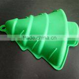 2017 Amazon Hot Selliing Christmas Tree Shape Bread Molds Silicone Baking Cake Molds thumbnail-3