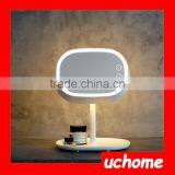 UCHOME Multi-function Mirror Table Lamp Rechargeable Battery Make-up Mirror Lamp thumbnail-2