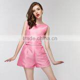 New Fashion Korean Style Women Casual Romper Sleeveless Short Adult Romper thumbnail-5