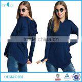 2017 Women Pocket Front Pullover Hoodie Sweatshirt With Thumb Hole thumbnail-1