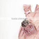 Breathable Style Girl Soft Pink Clothes Cotton Newborn Baby Romper thumbnail-4