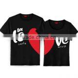 2016 Korea Fashion Love Printed T-Shirt For Couple thumbnail-4