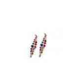 Crystal, Rhinestone Earring.wedding Jewelry Designer E0150 thumbnail-1