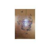 LED Blown Glass Chandelier thumbnail-1