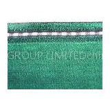 Dark Green HDPE Material Fence Net , Garden Balcony Shade Netting
