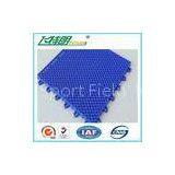 Gym Rubber Tiles Interlocking Play Mat Modular Hockey Flooring 30 Degree - 70 Degree