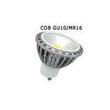 CRI 80 COB 3 Watt GU10 LED Spot Lights Grey Color Energy Saving