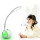 New Design Eye Protection Touch Living Color LED Desk Lamp for Bedroom 3 Grades Dimmable 256colours no Flicker