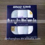 Organic Cotton Gots Swaddle Blankets/Newborn Cotton Baby Muslin Blanket thumbnail-3