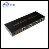 HDMI Splitter 1X4 Extender By Single CAT5e/6/7 Up TO 60m & Support 3D Full HD thumbnail-2