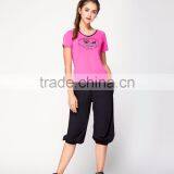 Yoga Clothing Graphic Yoga Short Sleeve Tees thumbnail-3