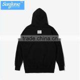 High Quality Long Sleeve Drawstring Kangaroo Pocket Sleeve Webbing Ninjal Hoodie thumbnail-4