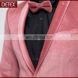 Fabric Fancy Dress Casual Mens Velvet Blazer thumbnail-3