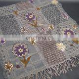 Wool Embroidery Scarf in Latest Designs and Colors thumbnail-1
