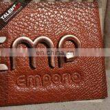 Custom Private Metal Casting Brand Logo Label Leather Patches for Jeans thumbnail-5