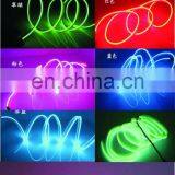 2016 New Car EL WireHigh Quality Colorful 1M EL Wire Tube Rope Battery Powered Flexible Neon Cold Light Car Party Wedding Decor thumbnail-2