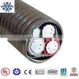 UL Certificated PVC Insulation PVC Inner Sheath Aluminum Alloy Chain Armoring MC Cable thumbnail-2