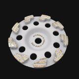 Diamond Grinding Cup Wheel on Concrete Floor of Arrow Section thumbnail-3