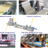 Commercial High-productivity Short Bread Pastry Reversible Puff Processing Machine Dough Sheeter Snack Extruder Making Machine thumbnail-5