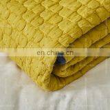 90gsm Microfiber Fabric Quilted Bedding Set Melange Texture Duvet Cover Set thumbnail-7