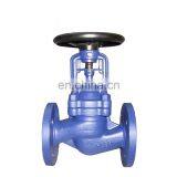 DIN F4 F5 Rising Stem GS-C25 Ductile Iron Yoke Nut Bellow Globe Valve thumbnail-6