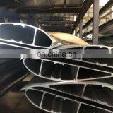 6063 T5 Extruded Aluminum Louvre / Oval Shaped Aluminium Industrial Profiles / l Shape Aluminum Profile Lourve thumbnail-2