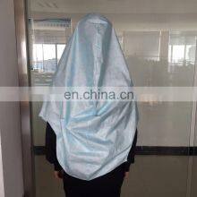 Disposable Surgical Kit Surgeon White Blue Medical Anti-Fog T4 Head Cover Helmet With Face Eye Shield Protection Hood Cover thumbnail-5