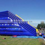 Blue With Yellow Giant Inflatable Water Slides thumbnail-2